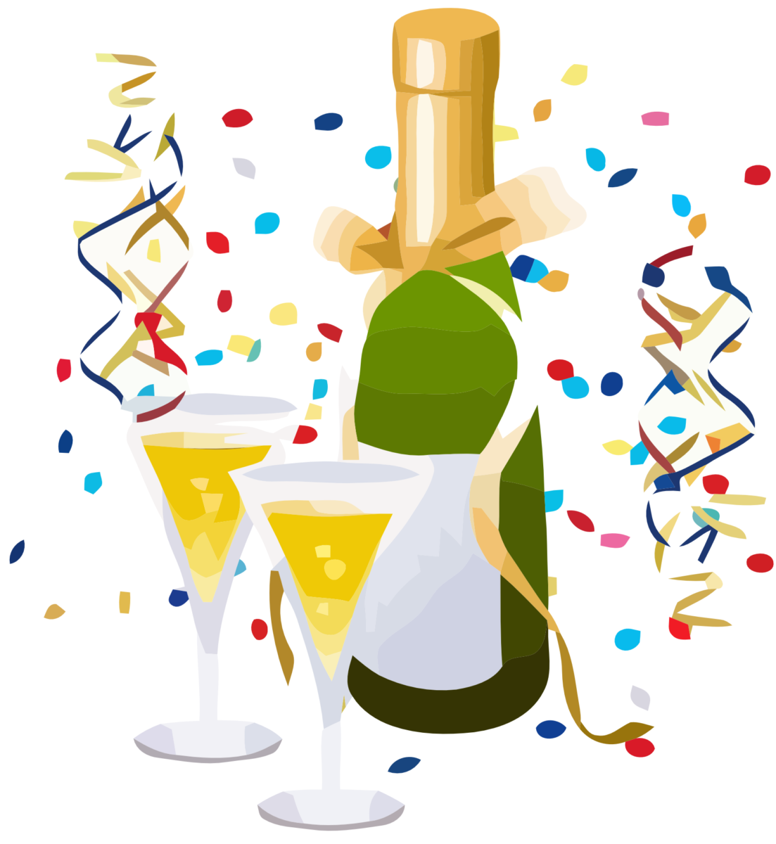 Feire med champagne