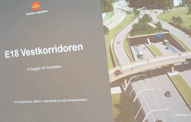 Besøk på prosjektet – E18 Vestkorridoren